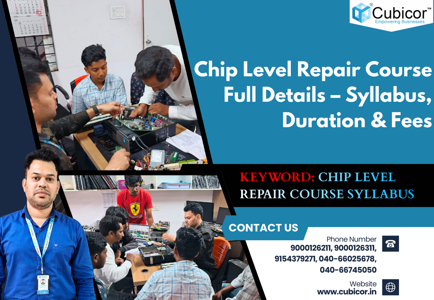 Chip Level Repair Course Syllabus (2025–2026 Guide) – Duration, Fees & Full Details