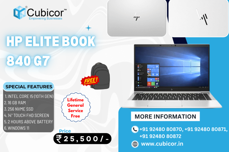 HP EliteBook 840 G7 in Hyderabad – Best Price, Full Specifications & Offers (2025–2026 Guide)