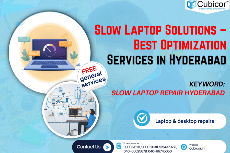 Slow Laptop Solutions – Best Optimization Services in Hyderabad (2026–2027 Guide)