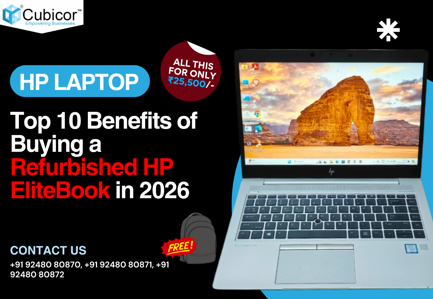 Top 10 Benefits of Buying a Refurbished HP EliteBook in 2026–2027