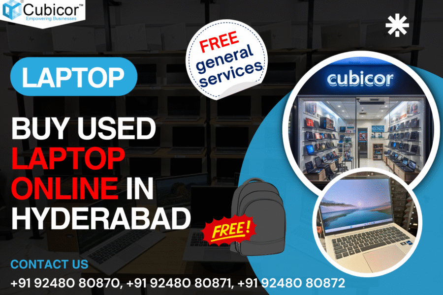Buy Refurbished & Used Laptop Online in Hyderabad