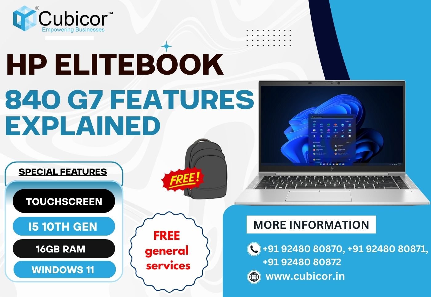 HP EliteBook 840 G7 Features Explained – Touchscreen, i5 10th Gen, 16GB RAM