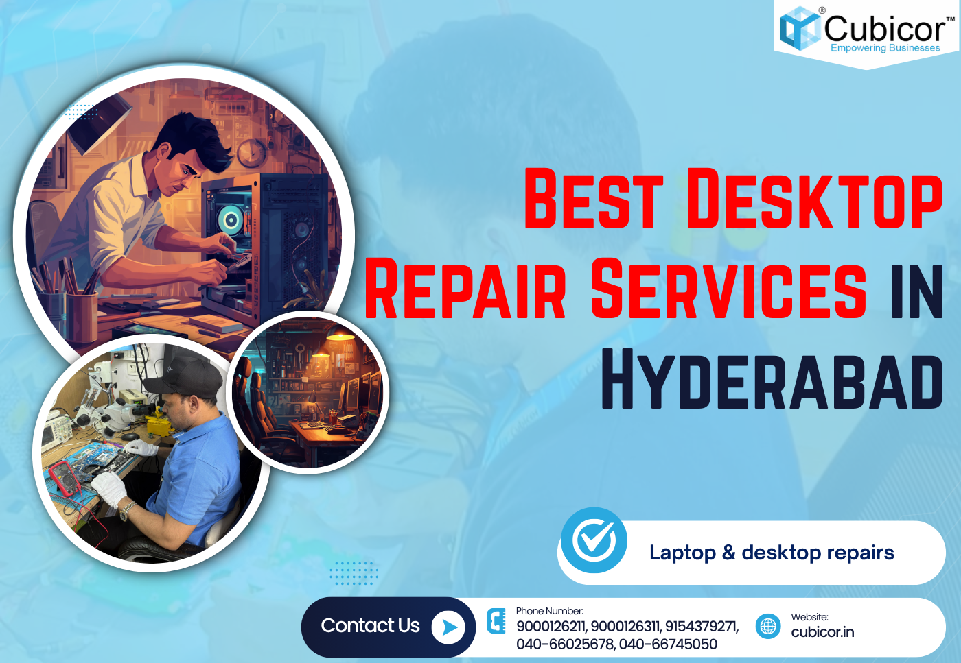 Best Desktop Repair Services in Hyderabad